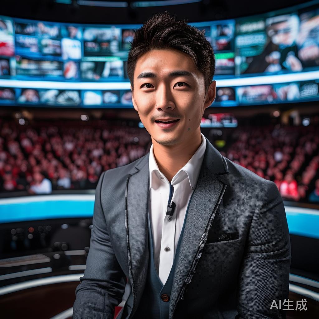 非凡作为一位资深的体育主播，从早期的小型赛事解说逐