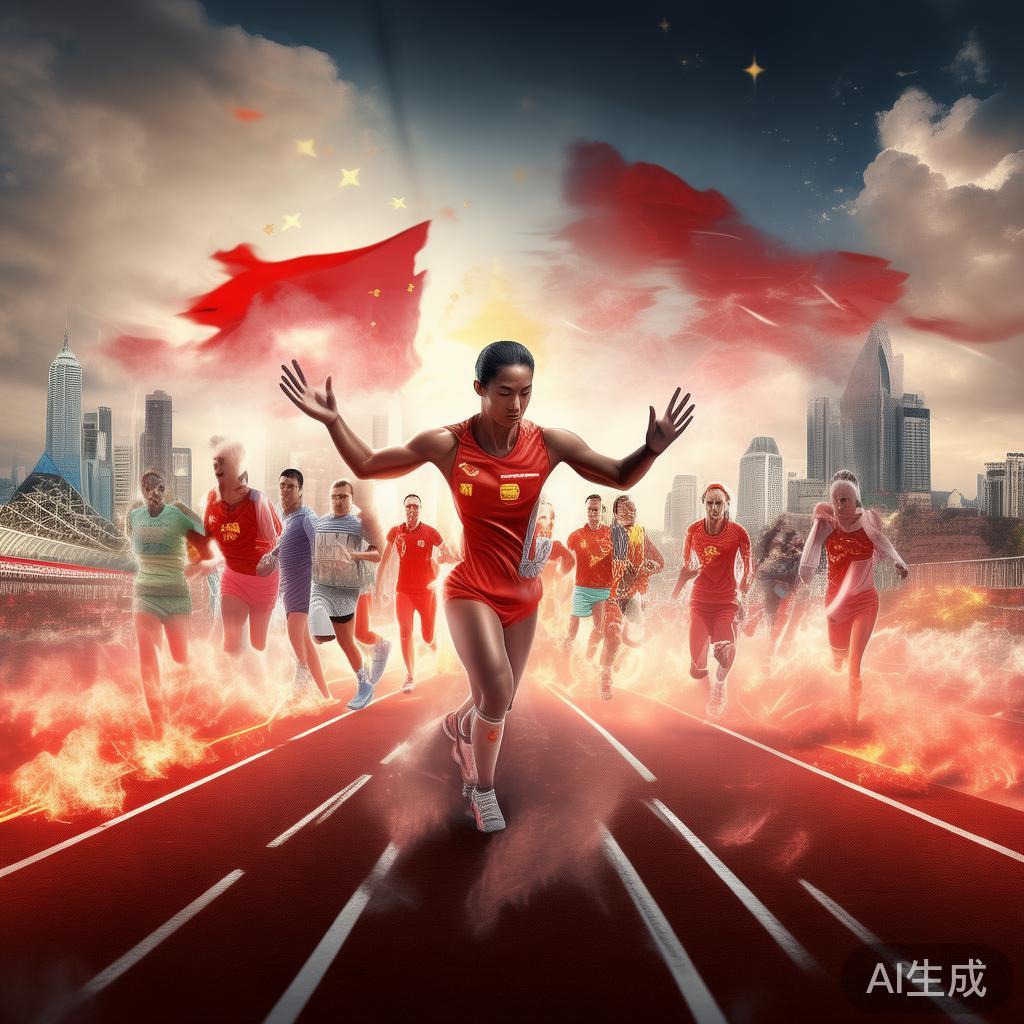 在全球体育舞台上，&nbsp;الصين&nbsp;以其独特的方式走出